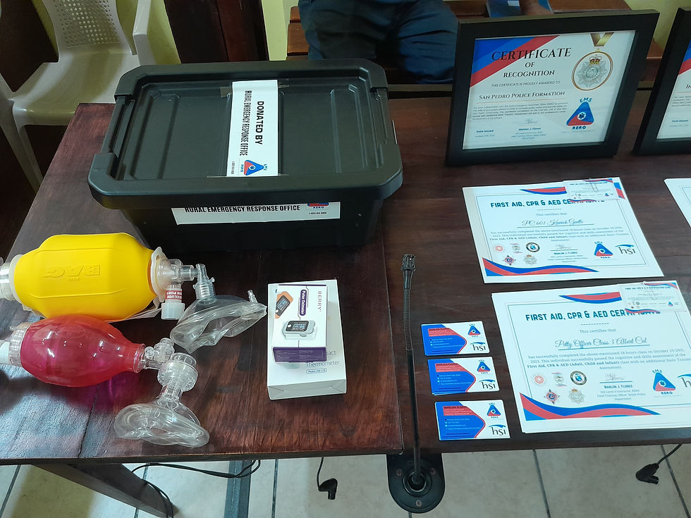 Equipment & Certificates