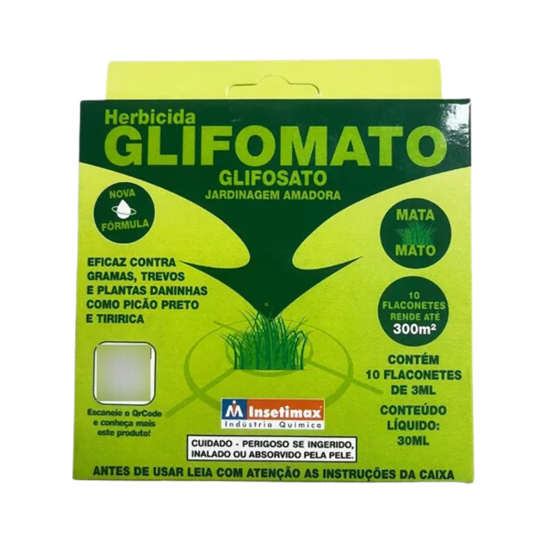 Glifomato Glifosato 30ml Concentrado 10x3ml
Insetmax