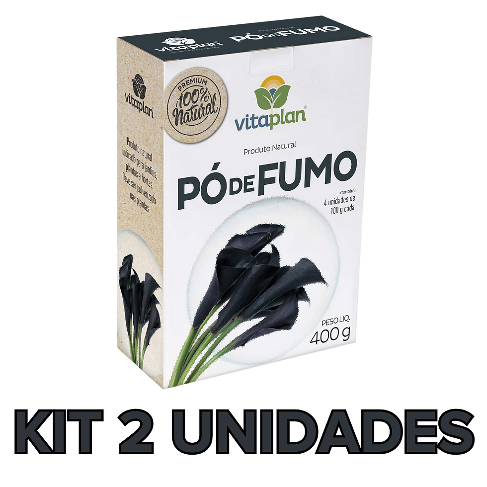 Miniatura: Pó De Fumo Inseticida Repelente Natural Kit 2 Und Nutriplant