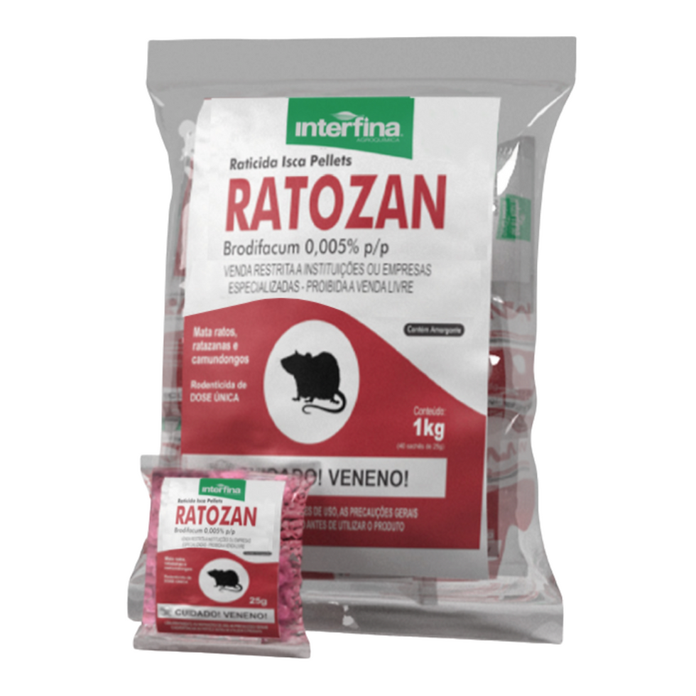 Ratozan Pellets 1KG Interfina