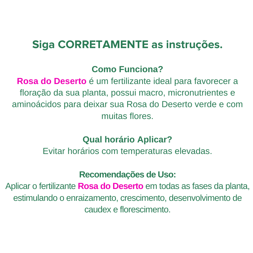Miniatura: Fertilizante  Rosa Do Deserto Floração 250ml