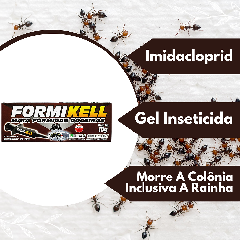 Miniatura: Formikell Gel 10g Kit 4 Und Kelldrin