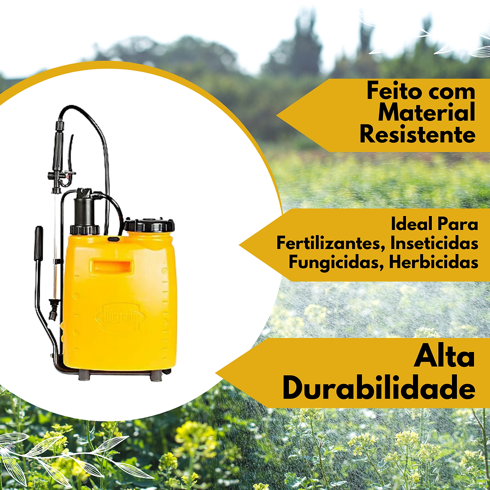 Miniatura: Pulverizador Costal Manaul Com Alavanca 10 Litros Guarany