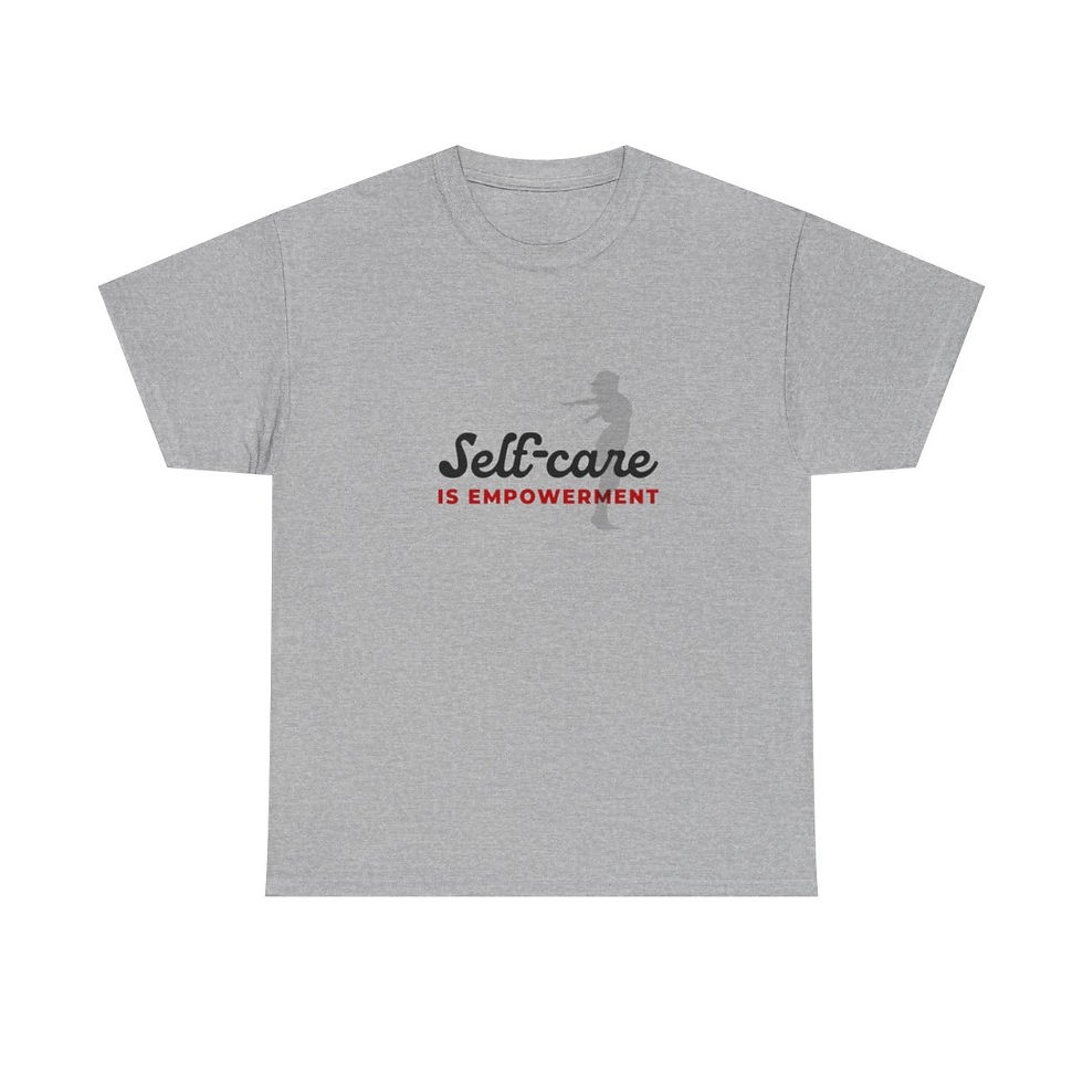Thumbnail: Self-Care is Empowerment - Unisex Heavy Cotton Tee