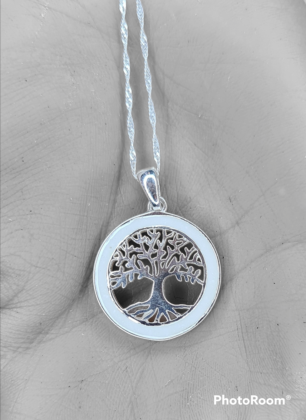Thumbnail: Silver memorial pendant suitable for ashes, breastmilk, hair or fur. Made with love in the UK