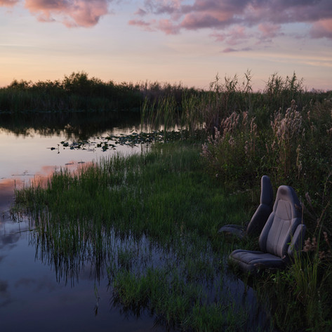 Front Row in The Everglades