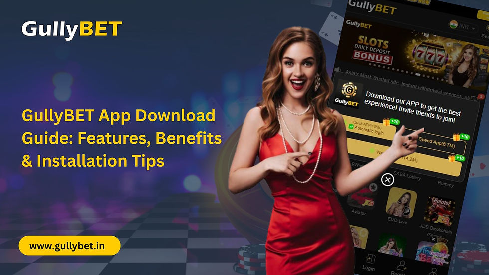 Gullybet app download