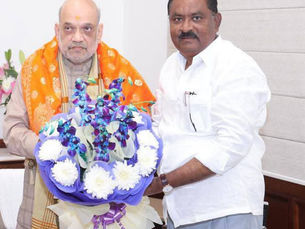 भाजप आमदार सुरेश धस दिल्लीत गृहमंत्री अमित शाह यांच्या भेटीला