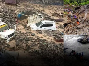 जम्मू काश्मिरमध्ये मुसळधार; मोठे नुकसान, 4 जणांचा मृत्यू