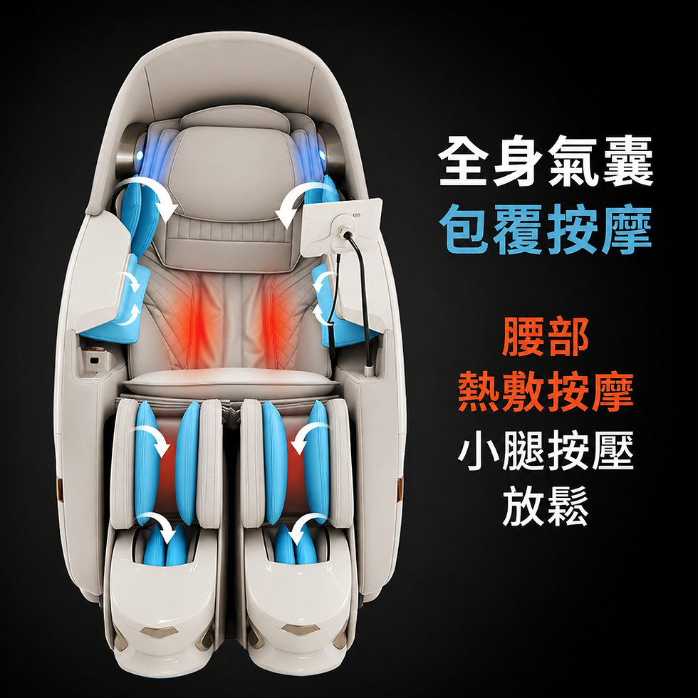 縮圖：MTECH LUXARIS 5D 機械人按摩椅 