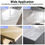 Thumbnail: 1 Roll High-Definition Transparent Protective Film, Adhesive Kitchen Sticker Wa