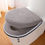 Thumbnail: Winter Thickened Toilet Seat Cover - Waterproof Zippered Design W/Handle|   Uni