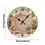 Thumbnail: Wall Clocks, Elegant 10inch Silent Wall Clock With Floral And Lantern Design - 