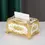 Thumbnail: European-Style Tissue Box Living Room Desktop Tissue Box Retro Luxury Tissue Ca