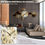 Thumbnail: Metal Wall Clock Decorative 3D Metal Wall Art Clock For Living Room Bedroom Cre