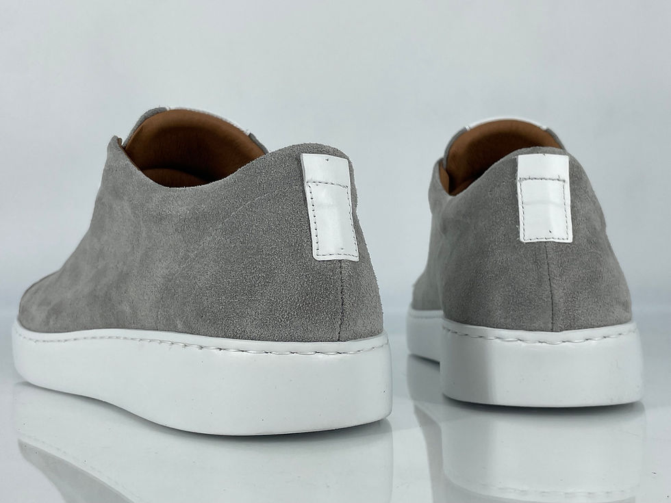 Thumbnail: ΑΝΔΡΙΚΟ ΔΕΡΜΑΤΙΝΟ SNEAKER ΓΚΡΙ ΚΑΣΤΟΡ 430