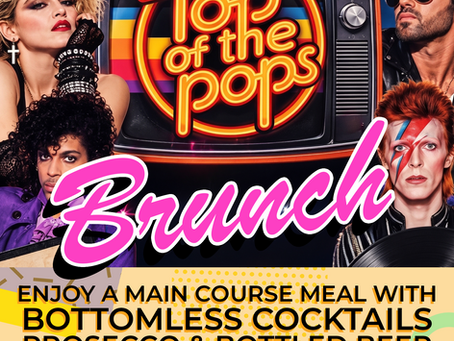 Top of the Pops Brunch! 🪩✨📺