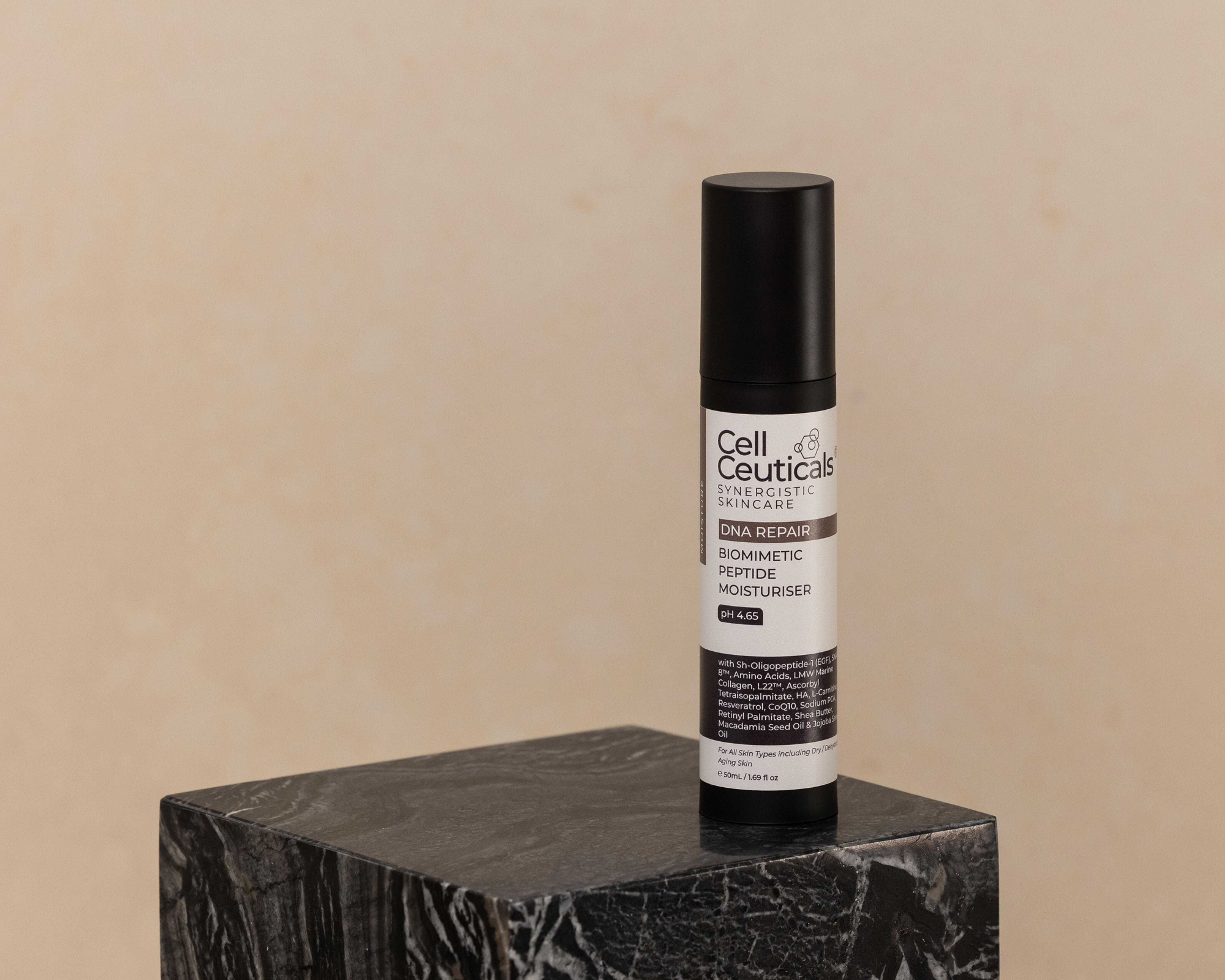 DNA Repair - BioMimetic Peptide Moisturiser pH 4.65 50ml | 1.69 fl oz