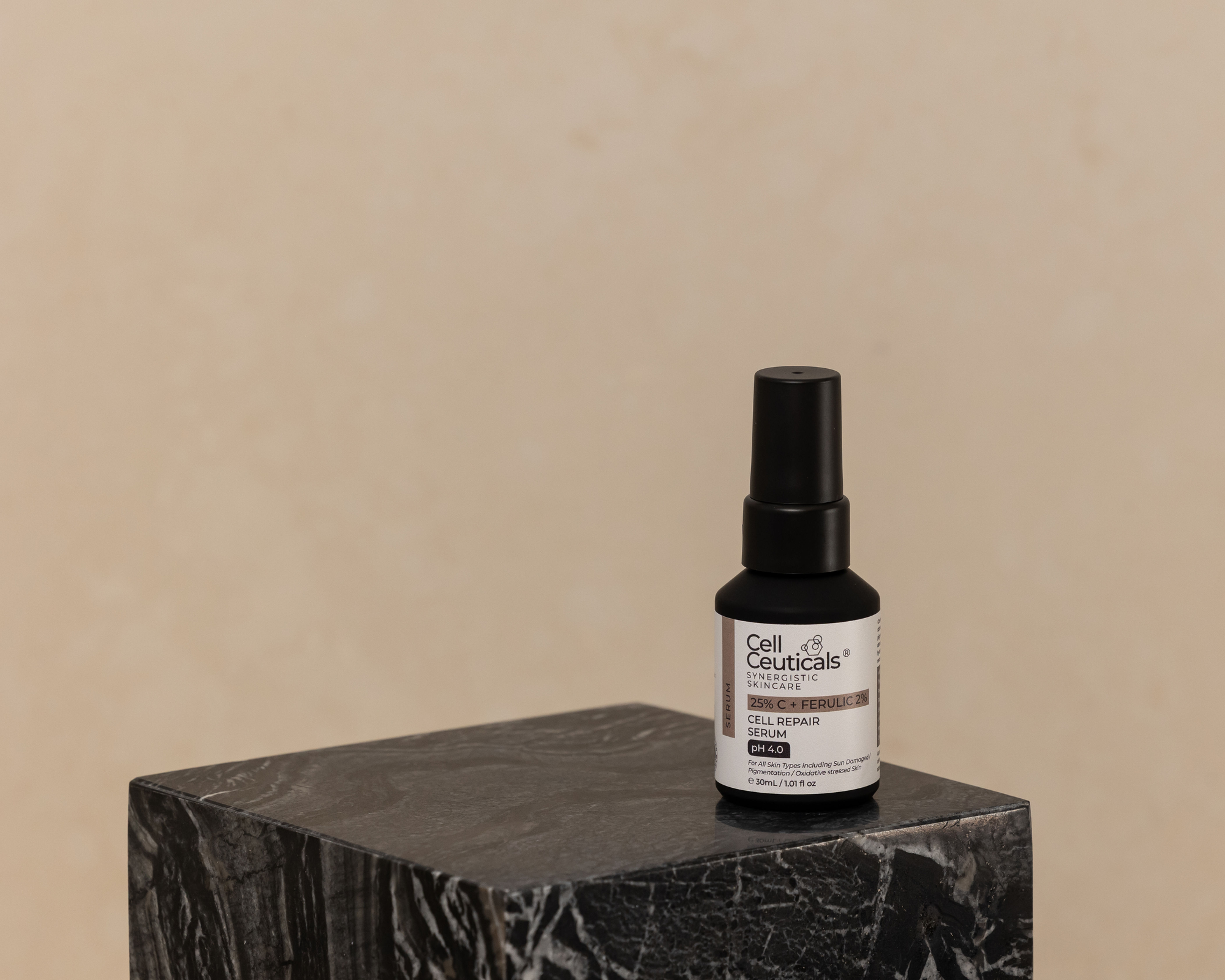 25% C + Ferulic 2% - Cell Repair Serum pH 4.0 30 ml | 1.01 fl oz