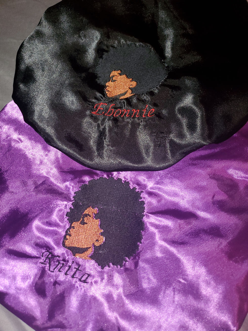 Thumbnail: Plain Elastic Hair Bonnet And Customized Elastic Hair Bonnet