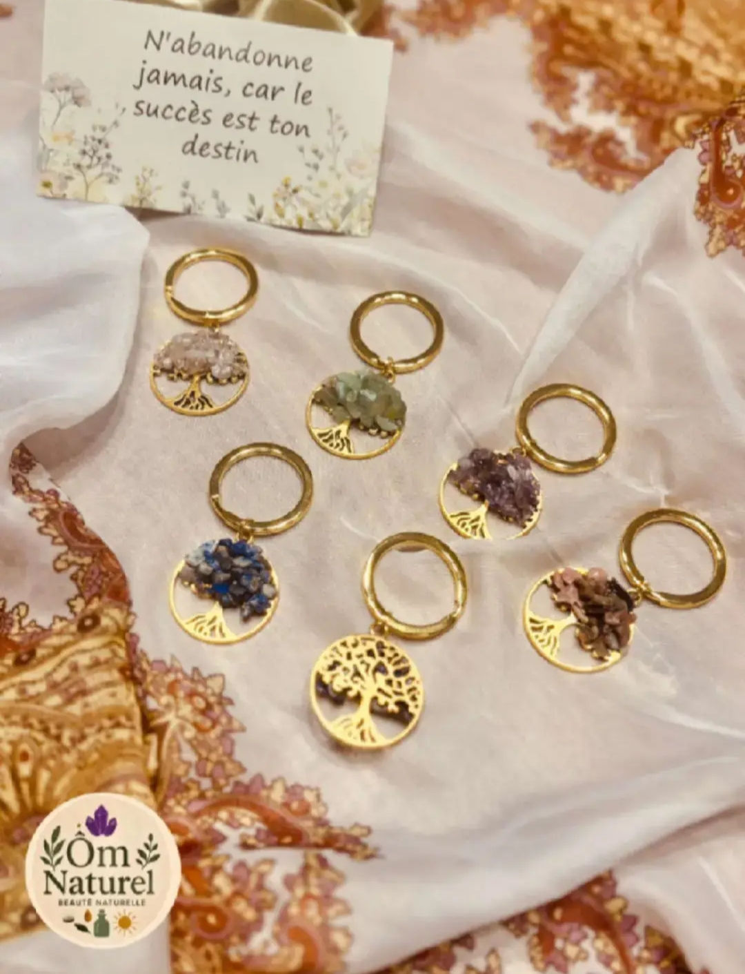 Porte-clés Arbre de Vie – Énergie & protection au quotidien