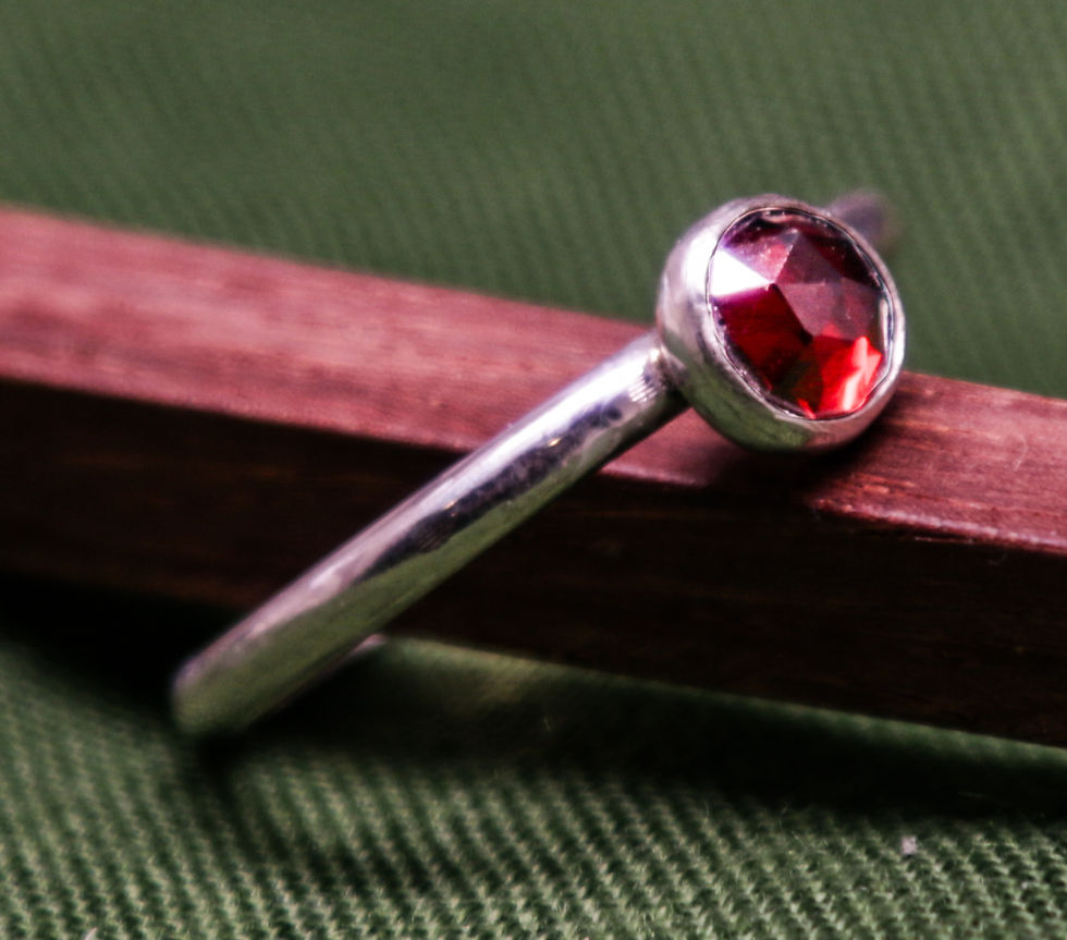 Thumbnail: Garnet Ring