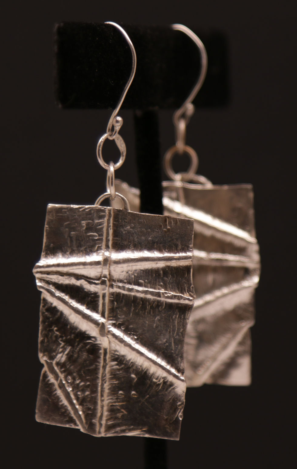 Thumbnail: Fold Formed Earrings