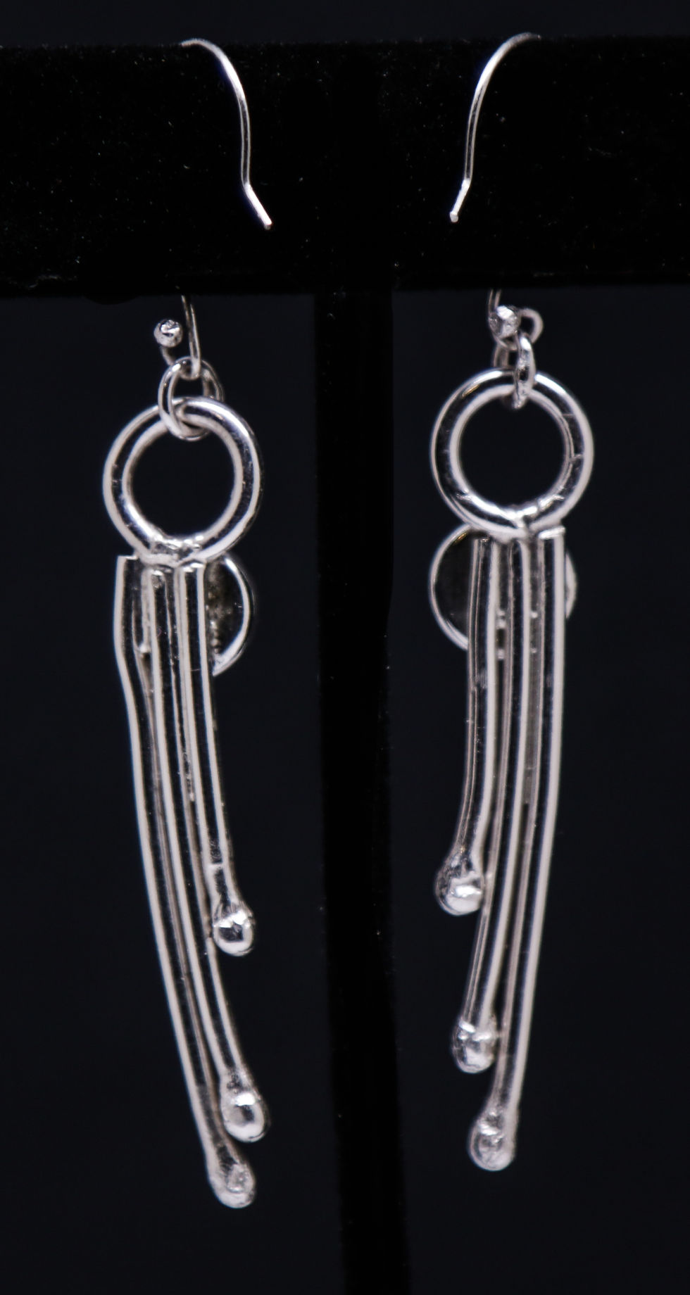 Thumbnail: Shooting Blue Comets Earrings