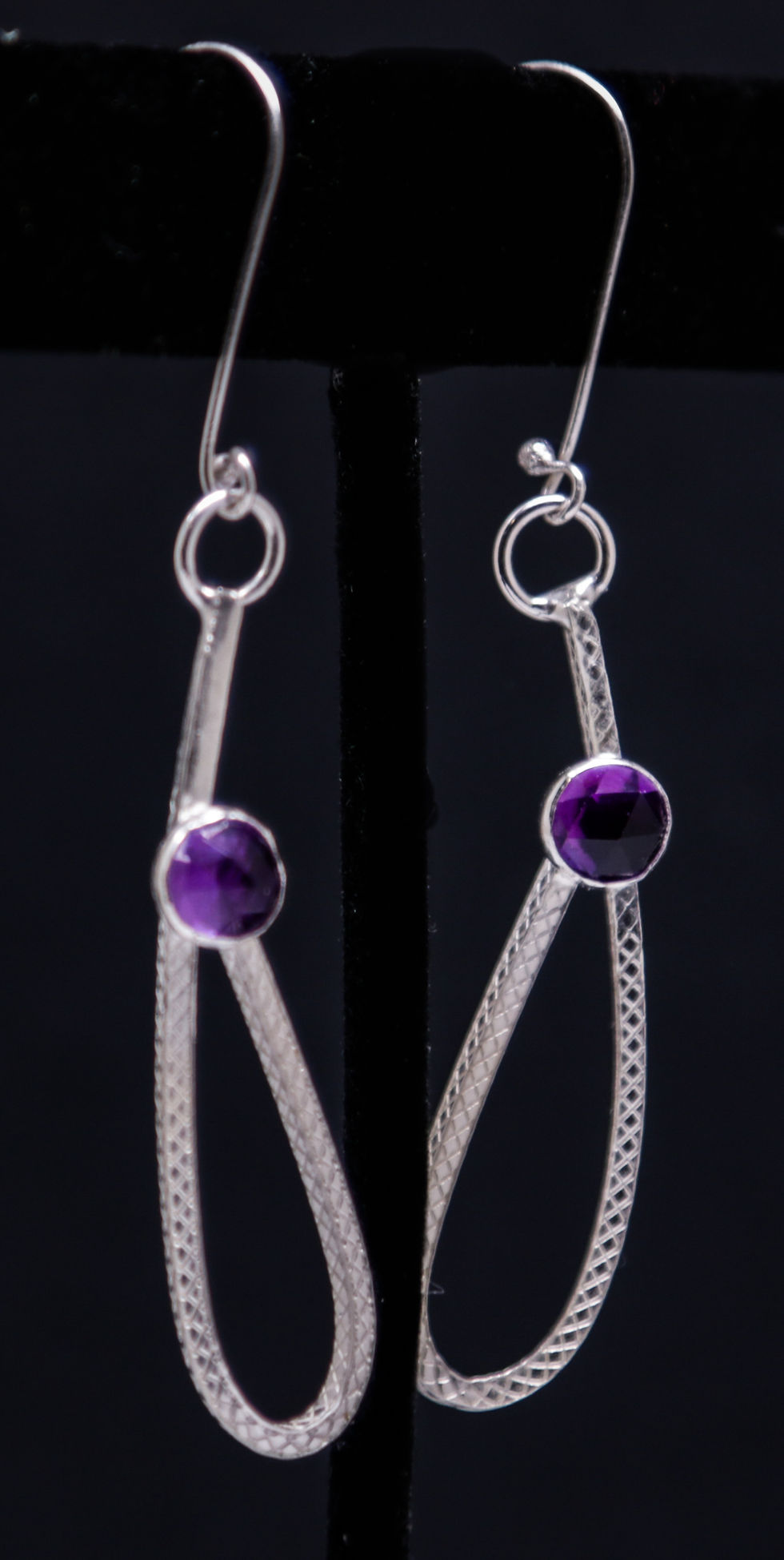 Thumbnail: Purple Drops Earrings