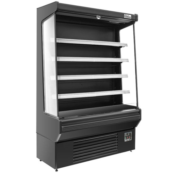 Coldline SOC-51-B 51" Black Refrigerated Air Curtain Merchandiser