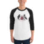 "Crows" 3/4 sleeve Classic Shirt