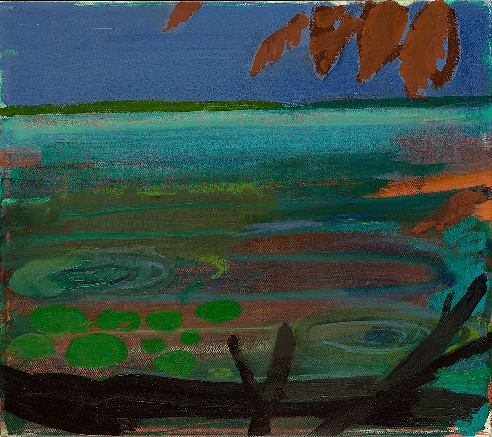 evening at the lake