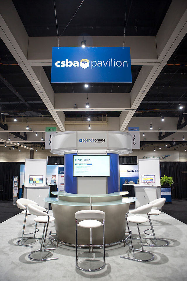CSBA Pavilion before show 