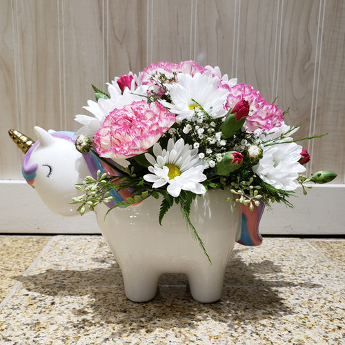 Precious Unicorn Arrangement Blooms by May