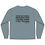 Thumbnail: "Who is Wise?" Unisex Long Sleeve Pocket T-Shirt