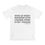 Thumbnail: "Who is Wise?" Organic Staple T-shirt