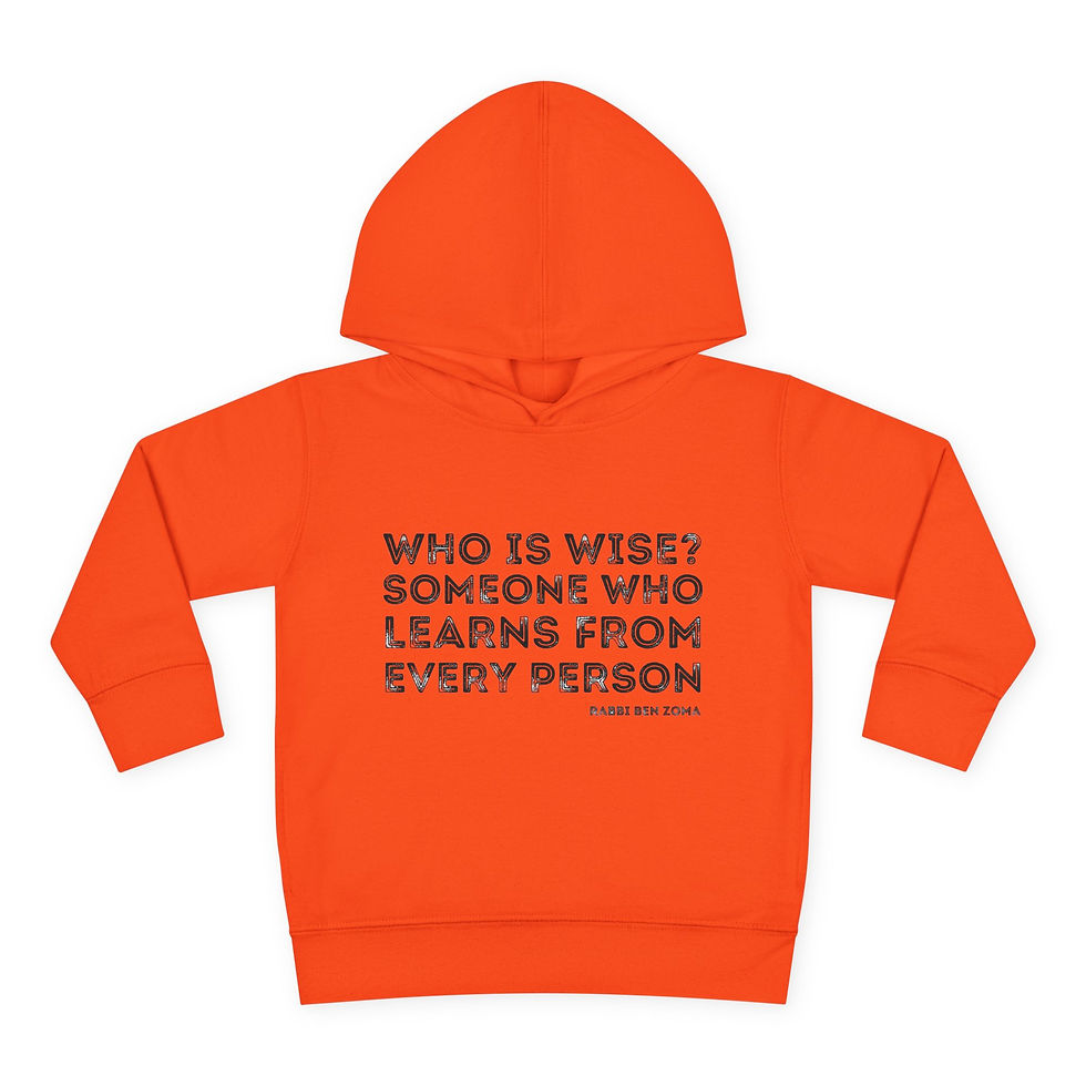 Thumbnail: "Who is Wise?" Toddler Pullover Fleece Hoodie