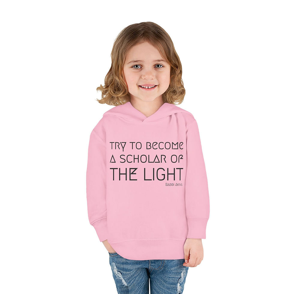 Thumbnail: "Scholar of the Light" Toddler Pullover Fleece Hoodie