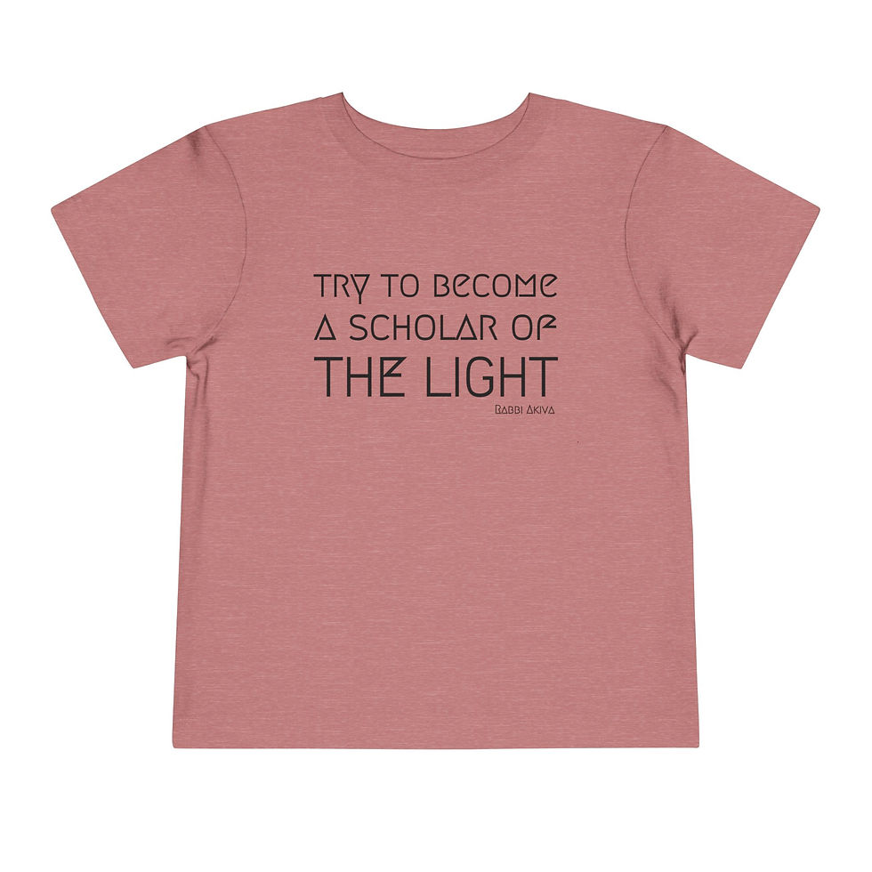Thumbnail: "Scholar of the Light" Toddler Short Sleeve Tee
