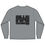 Thumbnail: "Faith is" Unisex Long Sleeve Pocket T-Shirt