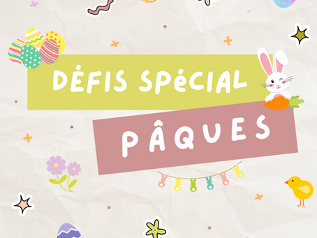 Défis spécial PÂQUES - CP
