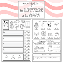MINI-FICHIER DES LETTRES ET DES SONS