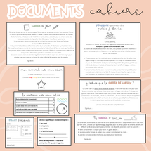 Documents - cahiers