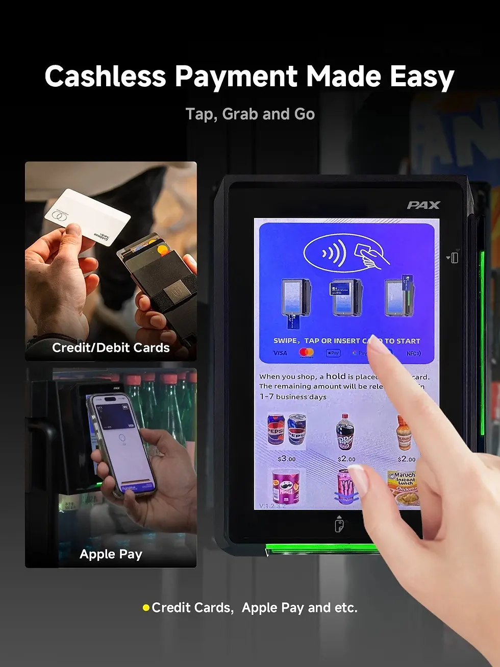 Thumbnail: 24/7 Smart Automated Micro-Market Vending Cooler