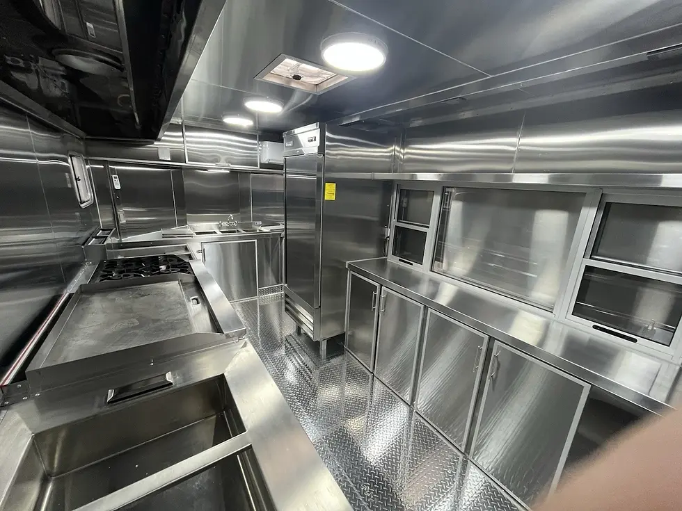 Thumbnail: Heavy-Duty Black Concession Trailer