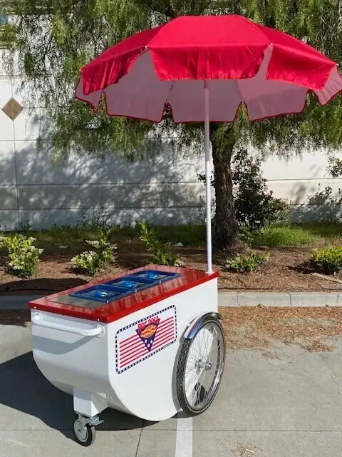 Mobile Hot Dog Cart