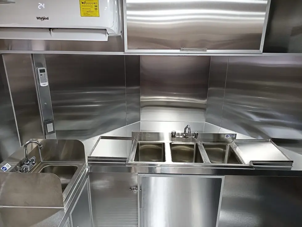 Thumbnail: Heavy-Duty Black Concession Trailer