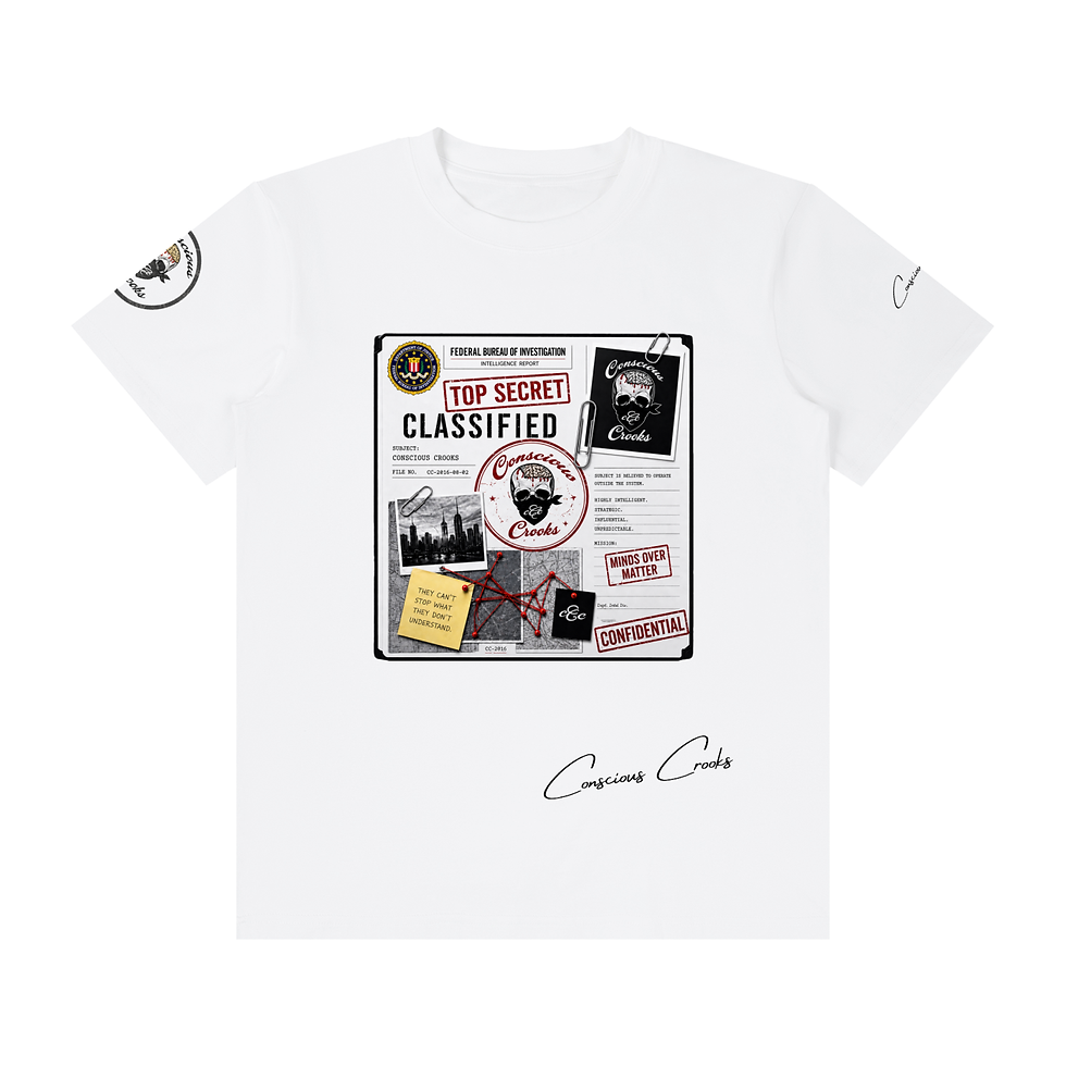 Thumbnail: CROOKS Classic Crew Neck Cotton T-Shirt