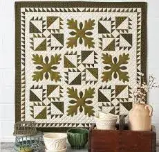 Shades Of Green Quilt Pattern