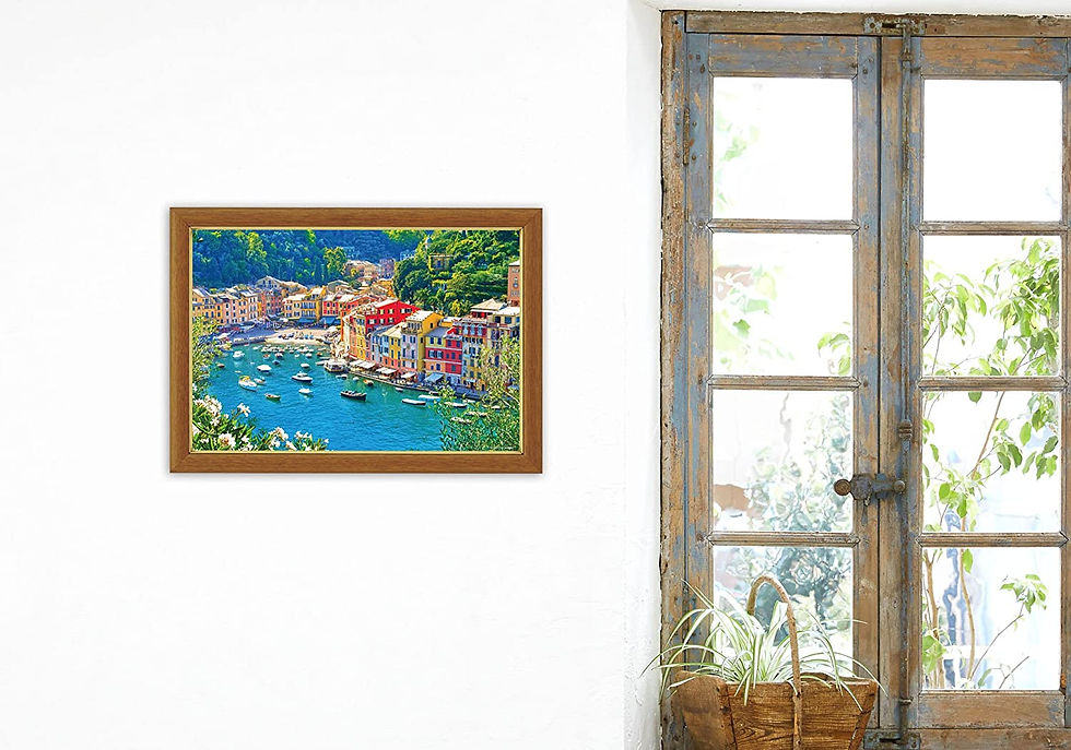 縮圖：(迷你尺寸) 意大利風景 - 波托菲諾 1000塊 (26×38cm)